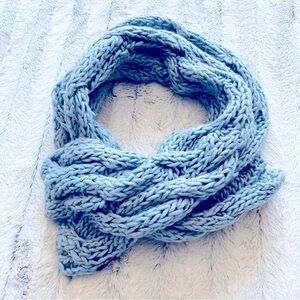 Roxy Wool cable-knit scarf